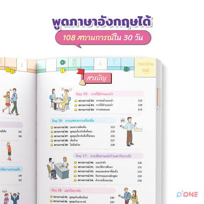 หนังสือ Speak Eng with P'ONE พร้อมคู่มือเรียน Easy Grammar for Starters และ Basic Spelling for Starters