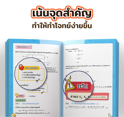 TCAS BOX SET สรุปแนวข้อสอบ A-LEVEL ฉบับเด็กวิทย์-คณิต
