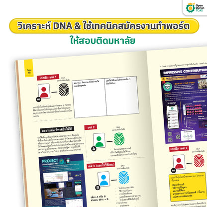 หนังสือ TCAS รอบ 1 ปั้นพอร์ตให้สอบติด Portfolio