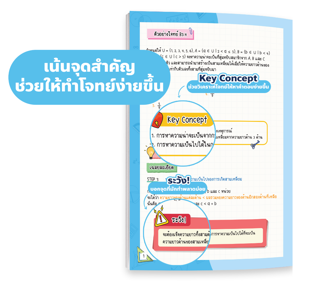 สรุปแนวข้อสอบ A-Level คณิตศาสตร์ประยุกต์ (พื้นฐาน)