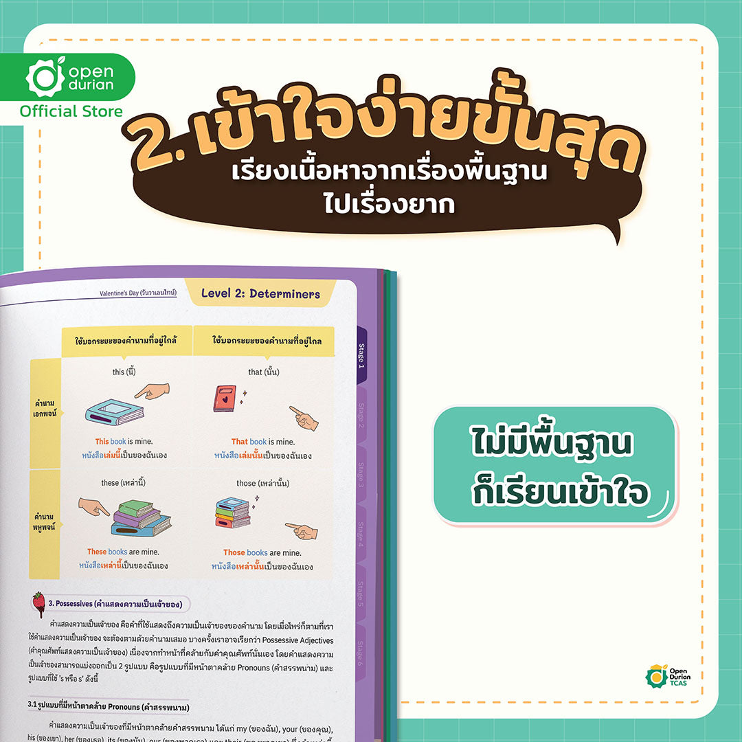 หนังสือ TCAS Grammar Handbook